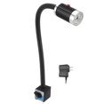 thumbnail image 2 of Industrial Magnetic Light, US Plug White Light Source Industrial Gooseneck LED Aluminum Material  For Machinery, 2 of 8