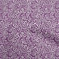 thumbnail image 1 of oneOone Viscose Jersey Plum Fabric Block Sewing Craft Projects Fabric Prints By Yard 60 Inch Wide, 1 of 1