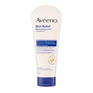 Aveeno Skin Relief Moisturizing Lotion, Shea Butter, Oat, Dry Skin Body Moisturizer, Fragrance Free