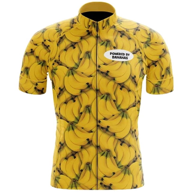 Chandail de Cyclisme Powered By Bananas - TP
