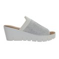 thumbnail image 1 of Bernie Mev Women's Venti Crystal Wedge Heel Sandal, 1 of 1
