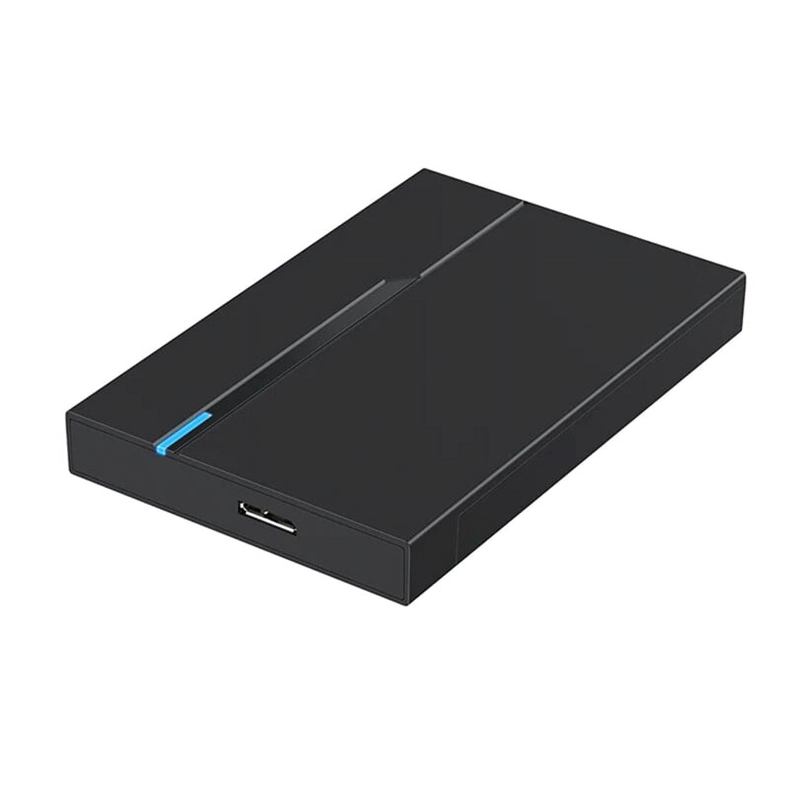 2.5Inch External Hard Drive Enclosure USB 3.1 Hard Disk Case 6TB Supports 7mm 9.5mm SATA SSD HDD for Laptop PC