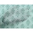 thumbnail image 4 of oneOone Cotton Poplin Fabric Floral Block Printed Fabric 1 Yard 42 Inch Wide, 4 of 4