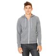 thumbnail image 1 of Bella + Canvas Unisex Poly-Cotton Fleece Full-Zip Hoodie, 1 of 3
