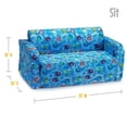 thumbnail image 3 of Canapé rabattable 2 en 1 ComfyKids®, 3 of 7