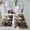 Brown#3, variant on Mixed Color Bath Mats 3 Set Winter Bathroom Rugs For 3 Pcs Toilet Mats Soft Water Absorption Non Slip Thick Washable Easy To Dry Dark