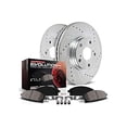thumbnail image 1 of Powerstop K7934 Z23 Evolution Rear Kit with Drilled & Slotted Rotors, Carbon-Fiber Ceramic Brake Pads, 1 of 2