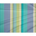thumbnail image 3 of oneOone Polyester Tissu Lycra Multicolore Rayures Décor Tissu Imprimé BTY 56 Pouces de Large, 3 of 3