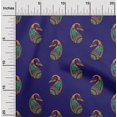 thumbnail image 1 of oneOone Cotton Flex Fabric Paisley Block Printed Craft Fabric BTY 40 Inch Wide, 1 of 4