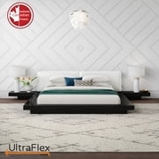 UltraFlex DELIGHT- Advanced Orthopedic Support, High-Density CertiPUR-US® Certified Foam, Multiple Posture Support, Motion Transfer Pockets (Made in Canada) - With Waterproof Mattress Protector