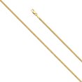 thumbnail image 1 of Precious Stars Chaîne Cubaine Miami en Or Jaune 14K de 2,2 mm, 1 of 3
