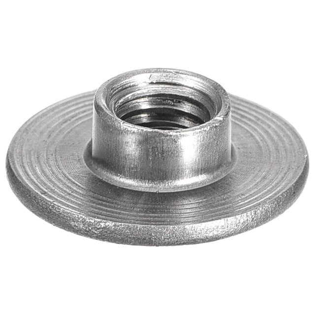 Unique Bargains M6 T-nuts, 12 Pack Carbon Steel Tee Nuts, Round Base Weld Nuts 6mm Height