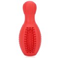 thumbnail image 2 of Puppy Teeth Cleaning Toy, Dog Food Dispensing Toy Boredom Relief Interactive Rubber Bowling Shape  For Yard, 2 of 8