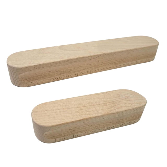 veasfak 2 Pieces Beech Wood Tailors Clapper for Sewing Dressmaking Ironing Patchwork