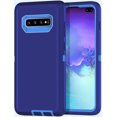 thumbnail image 1 of [PST] Samsung Galaxy S10 Hard Case, Anti-Drop Triple 3 Layers Shockproof Heavy Duty Defender Hard Case Cover, 1 of 2