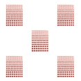 thumbnail image 3 of Wweixi Eye Face Gems Rhinestone Stickers Beads No Glue Eyebrow Rainbow Makeup Jewelry Accessory DIY Decorations Wedding Red 5Set, 3 of 6