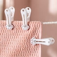 thumbnail image 1 of Fwttom Windproof Clip Drying Clothes Drying Socks Clothespin Plastic Clip Clothespin Household Fixed Clothes Cute Drying Clip, 1 of 6