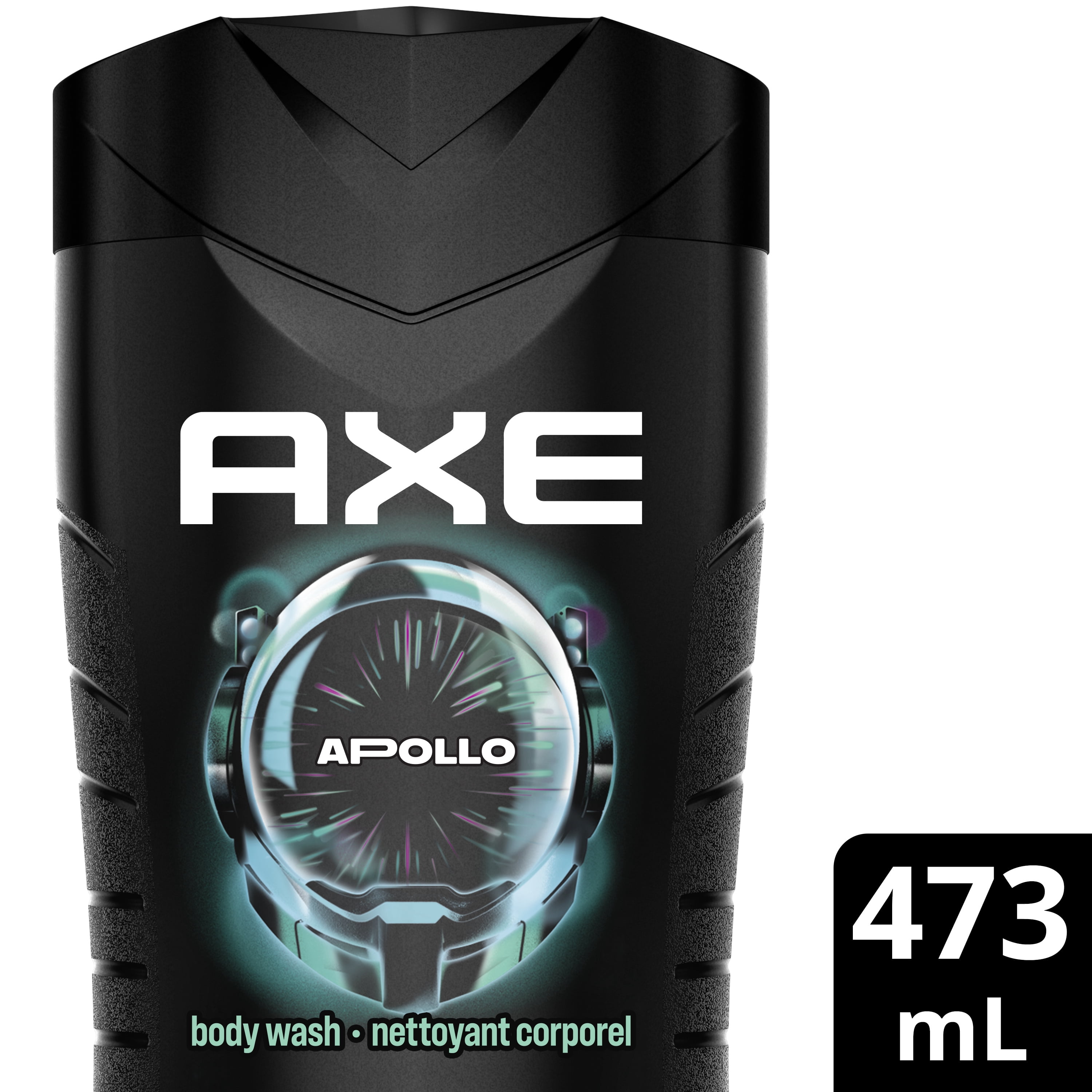AXE Nettoyant Corporel Sauge et Bois de Cèdre Frais Toute la Journée Apollo, 473 ml
