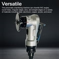 thumbnail image 4 of Labymos Pneumatic Chamfering Machine Carpenter Chamfering Tool Portable Handheld Grinder Metal Wood Acrylic Deburring Beveling, 4 of 8