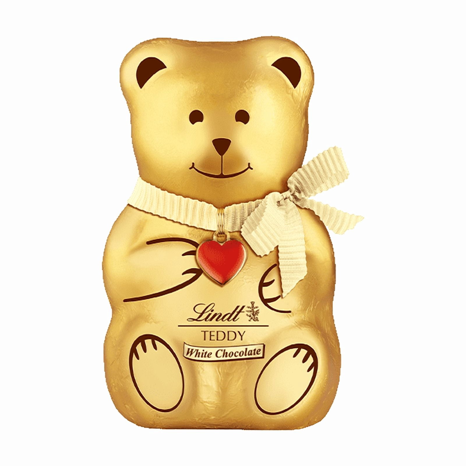 LINDT Christmas TEDDY White Chocolate, 100g