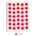 thumbnail image 1 of KUIZAP 10 Sheets 15mm School Teacher Office Merit Reward Gold Star Self-adhesive Stickers(Red), 1 of 7