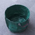 thumbnail image 2 of Sac de Jardin Grande Capacité 120 L, Sac à Feuilles Réutilisable, Poubelle Pliable, Conteneur de Collecte des Déchets de Jardin, Sac de Rangement (Vert), 2 of 6