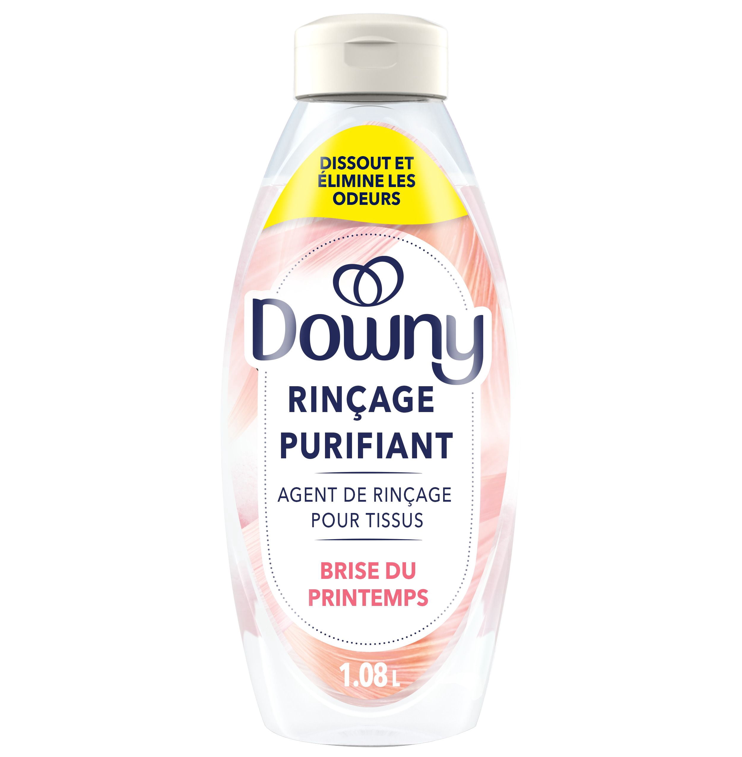 Downy Fabric Rinse Laundry Odour Remover, Spring Breeze Scent, Fabric Softener and Laundry Odour Removal Rinse 1.08L