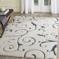 thumbnail image 4 of SAFAVIEH Florida Douglas Floral Vines Shag Area Rug, 4 of 7