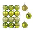 thumbnail image 1 of TIMIFIS 1.18 Inch Christmas Ball Tree Ornaments 24Pcs Christmas Tree Decorations Set Shatterproof Christmas Ornaments Balls with Hanging Loop for Xmas Holiday Party, 1 of 2