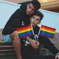thumbnail image 4 of Decorative Flags, Rainbow Flag Polyester Flag, Support Gay Hand Waving Flag, Flags_ Banners & Accessories, 4 of 6