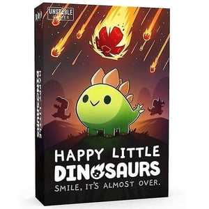 Happy Little Dinosaur Chess And Card Strategy Board Game Card