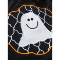 thumbnail image 2 of Kmbangi Girls Halloween Clothes Set, Tops+Pumpkin Print Trousers+Scarf, 2 of 9