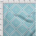 thumbnail image 2 of oneOone Cotton Cambric Fabric Diamond|Triangle & Check Geometric Print Fabric By The Yard 56 Inches Wide, 2 of 4