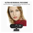 thumbnail image 4 of Webcam Mini USB Computer Webcam 2K Full HD 1080P Web for Work with Microphone ,Easy to Install, 4 of 7