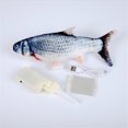 thumbnail image 4 of Jouet pour Animal Poisson Électrique Mobile Réaliste en Peluche Simulation Poisson Qui Remue Jouet à Taper pour Animal Drôle Interactif Animaux, 4 of 7