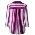 thumbnail image 4 of Simua Chemises pour Femmes Mode Décontractée Coupe Ample Manches Longues Boutonnées Légères avec Col, 4 of 4