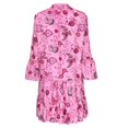 thumbnail image 4 of Femmes Ample Imprimé Trois Quarts Mini Robe Robe d'Été, 4 of 6
