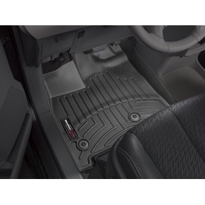 Fits 2013-2020 Toyota Sienna Weathertech Floor Liner 444751 FloorLiner; Molded Fit; Black; Thermoplastic Polyolefin TPO Vacuum Formed Material; 2 Piece