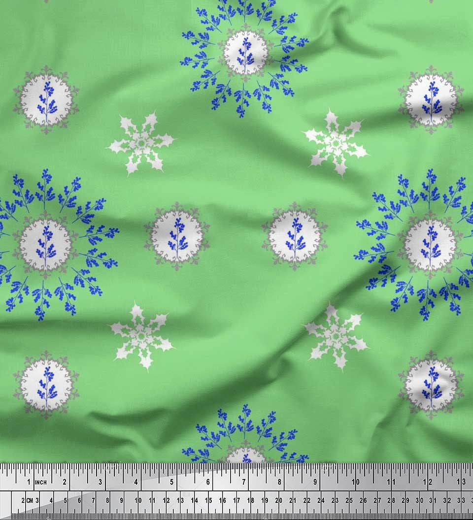 Soimoi Rayon Fabric Berries & Damask Decorative Fabric Prints by Yard 42 Inch Wide