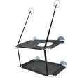 thumbnail image 2 of Double Layer Cat Hammock, Hanging Installation with Strong Suction Cup, Soft Cat Window Perch Resting  for Multiple Cats, 2 of 8
