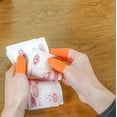 thumbnail image 3 of Clearance! Sweet Home Farm Finger Cuff Static Gloves Cots Fingertip Finger Rubber 100 Protector Slip Kitchen，Dining & Bar One Size Orange, 3 of 7