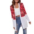 thumbnail image 1 of Cardigan à Manches Longues pour Femmes, Cardigan d'Automne à devant Ouvert avec Poches, Duster Décontracté, Chandail Cardigan Léger, 1 of 5
