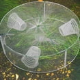 thumbnail image 4 of Crab Trap Bait Lobster Crawfish Shrimp Portable Folded Cast Net Fishing Trap Net 39Cm, 4 of 10