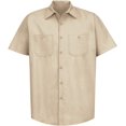 thumbnail image 3 of Red Kap Men's Industrial Short Sleeve Work Shirt, 3 of 3