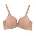 thumbnail image 1 of B91xZ Womens Bras No Underwire Full Coverage Plus Size Non Padded Wireless Minimizer Bra,Khaki XL, 1 of 3