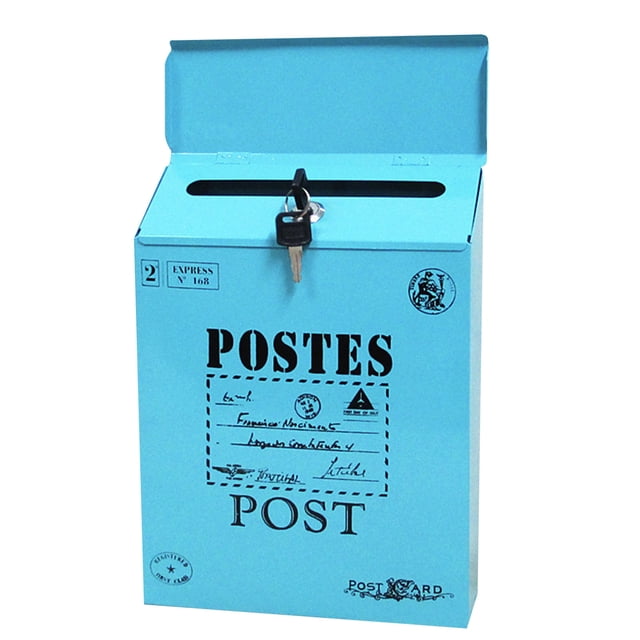 Leutsin Vintage Retro Wall Mount Mailbox Waterproof