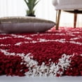 thumbnail image 3 of Safavieh Hudson Jaye Geometric Shag Area Rug, 3 of 6