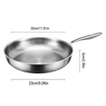 thumbnail image 2 of Danhjin Frying Pan Pan Household Non-coating Non-stick Frying Pan Induction Stove Gas Stove Special Egg Cake Steak Frying Pan Cookware Set, 2 of 2