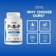 thumbnail image 4 of P5P Vitamin B6 Supplement 50mg, 120 Capsules, Active Form of B6 (Pyridoxal-5-Phosphate) - Helps in Energy Metabolism, Third Party Tested, Gluten Free, Non-GMO, Made In Canada, by Vibrant Naturals, 4 of 8