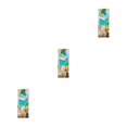 thumbnail image 3 of Redempat 2pcs/set Add Touch Of Elegance To Space With 3D Door Stickers Instantly Change Look Of Room PVC 3D Door Mural Sticker As Shown S:38.5x200cm 3Set, 3 of 6